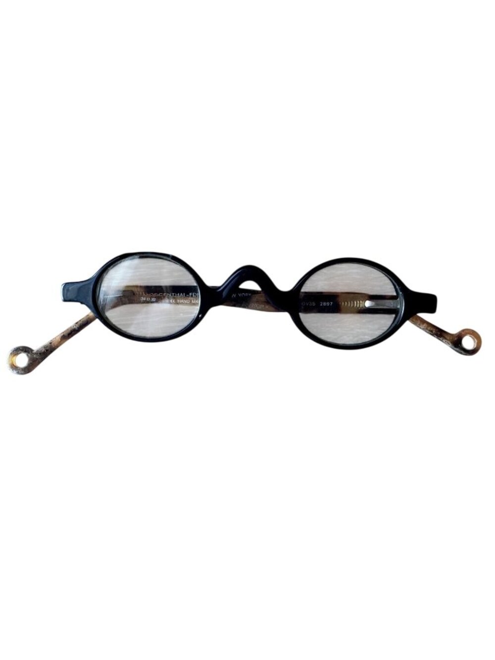 Morgenthal Frederics Lifesaver OV35 2897 Round Eyeglass - Restoration or Parts